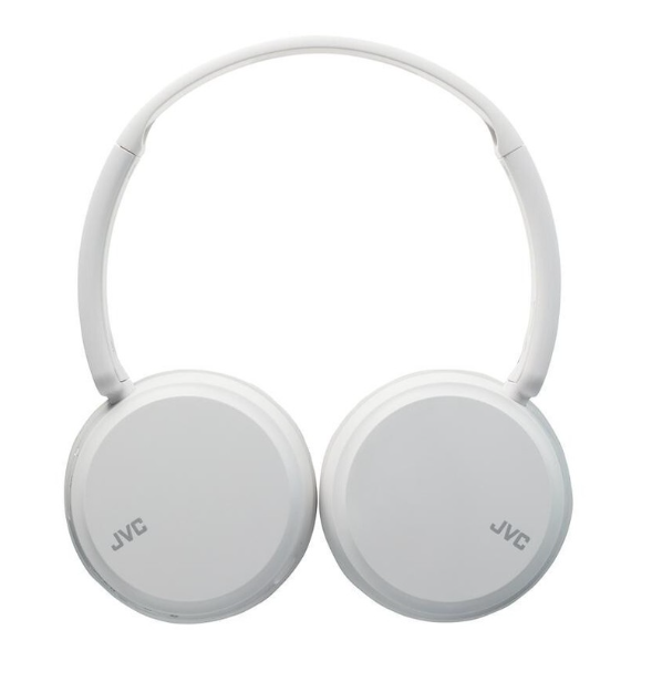 JVC Deep Bass Bluetooth On Ear Headphones Bass Boost Voice Assistant HAS35 White