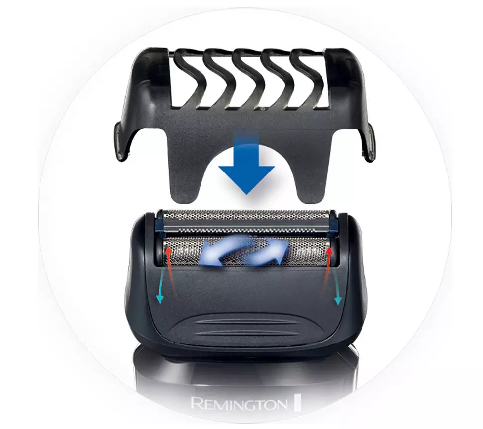 Remington Mens Foil Shaver F4 Style Stubble Styler Detail Trimmer Flex Foils
