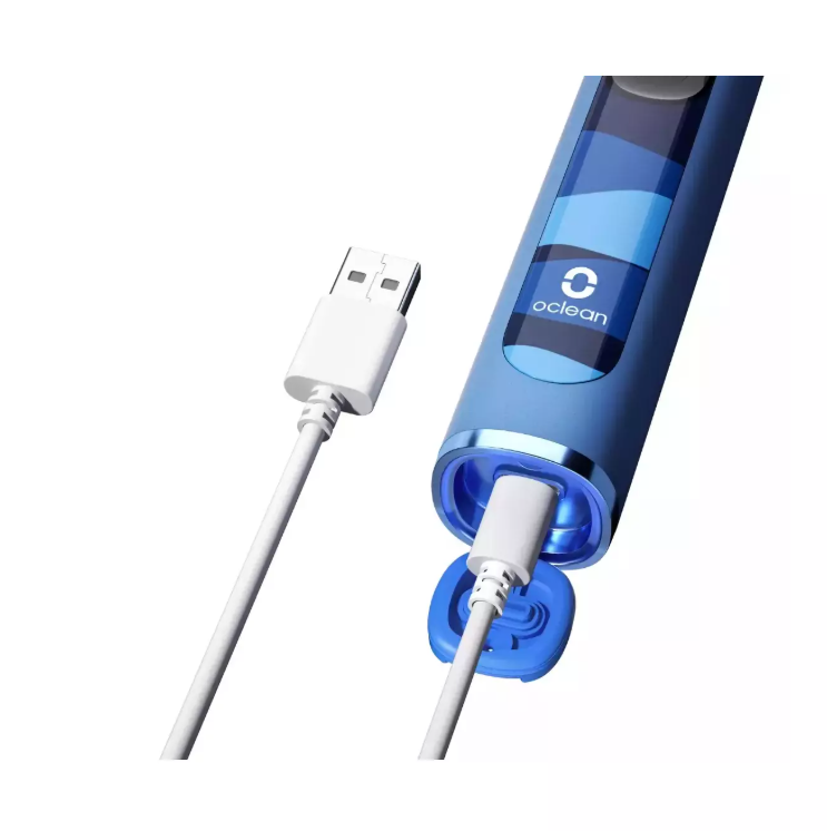 Oclean Sonic Toothbush Smart Electric 5 Modes Colour Display - X10 DeepDive Blue