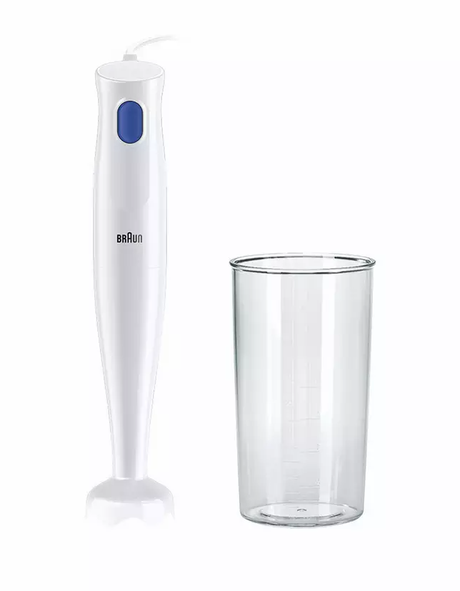 Braun MultiQuick 1 Hand Blender 450W Extra Lightweight with Beaker - MQ10.001P
