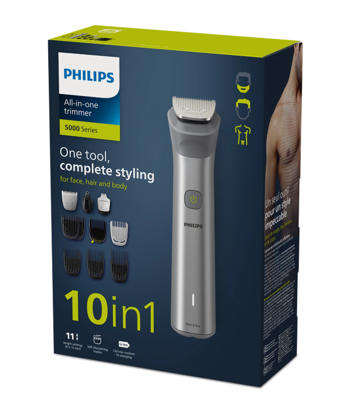 Philips Series 5000 Hair Trimmer All in 1 Hair, Body & Beard Trimmer - MG5920/15