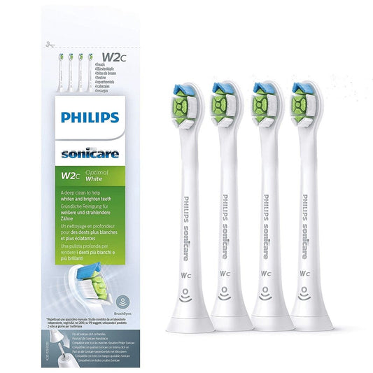 Philips Sonicare W2c Mini Replacement Toothbrush Heads HX6074/27 - 4 Heads