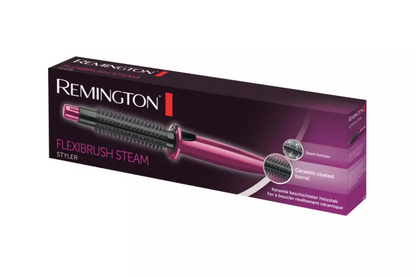 Remington Steam Brush Hair Styler Hot Flexibrush for Waves Curls and Volume