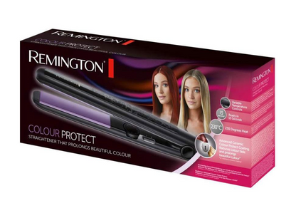 Remington Hair Straightener Colour Protect Ceramic Styler Iron Long Plates S6300