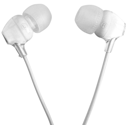 Sony Wired Earphones In-Ear Stereo Headphones Silicone Rubber Earbud - White