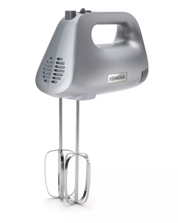 Kenwood Handmix Lite Electric Hand Mixer 5-Speed 450W Whisk - Silver HMP30