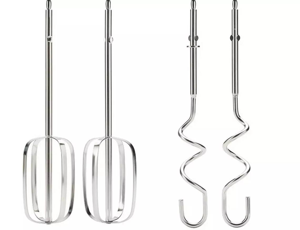 Kenwood Handmix Lite Electric Hand Mixer 5-Speed 450W Whisk - Silver HMP30