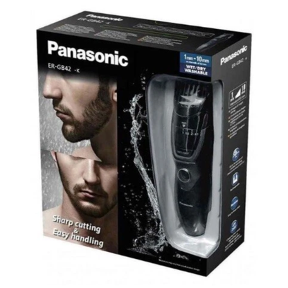Panasonic Wet or Dry Beard & Body Trimmer Cordless Precision Trimmer ER-GB42-K
