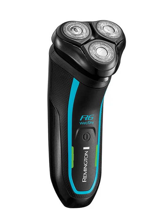 Remington R6 Mens Shaver Wet or Dry Waterproof Rotary Shaver with Stubble Styler