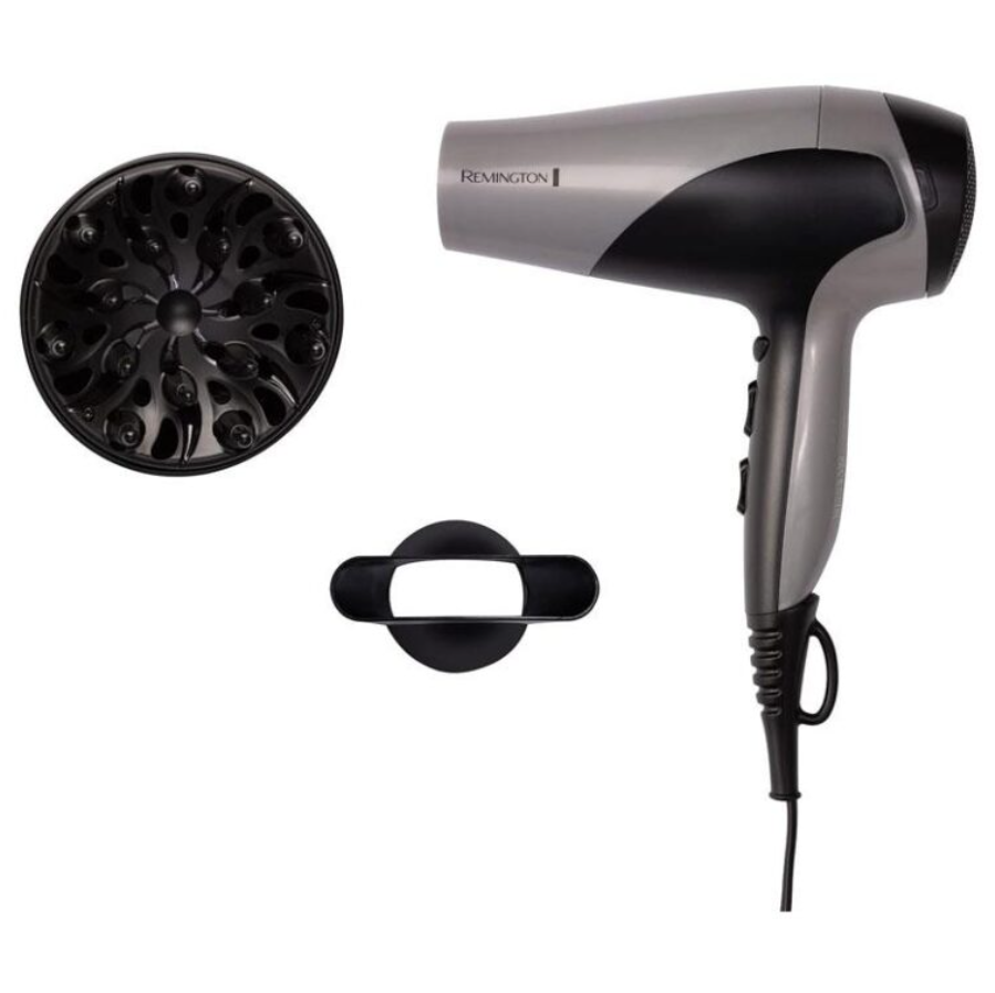 Remington Hair Dryer Ionic Dry 2200W with Diffuser and Concentrator  D3190S