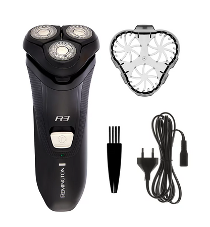 Remington R3 Mens Shaver Dry Use Corded Rotary Shaver Stubble Styler Trimmer