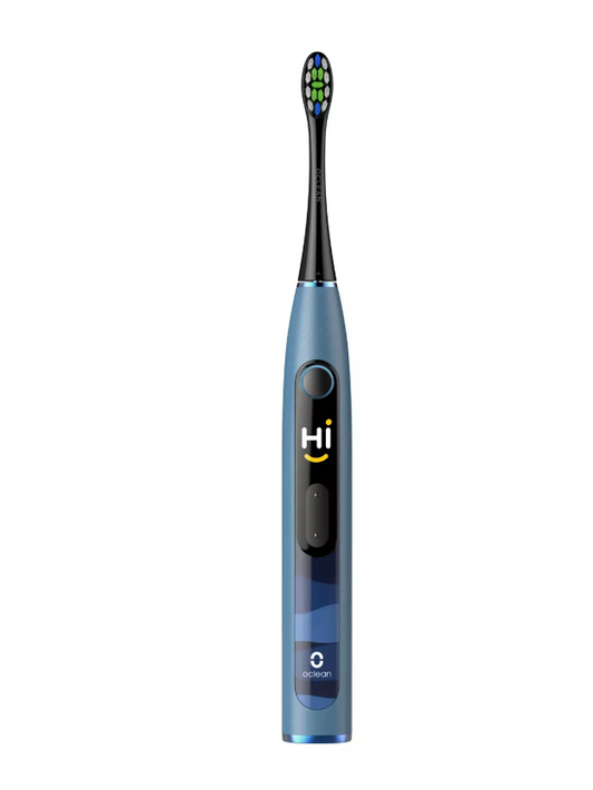 Oclean Sonic Toothbush Smart Electric 5 Modes Colour Display - X10 DeepDive Blue