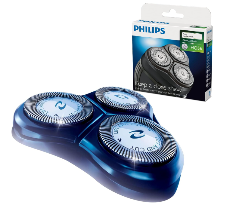 Philips HQ56/50 Replacement Shaver Heads Compatible with HQ Series Shavers