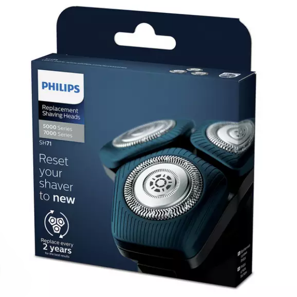 Philips SH71/50 Replacment Shaver Heads for Series 5000 and Series 7000 Genuine