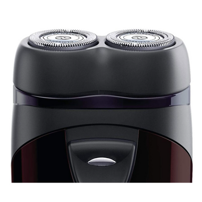 Philips Men's Electric Travel Shaver 2-Head Rotary Close-Cut Battery-Powered