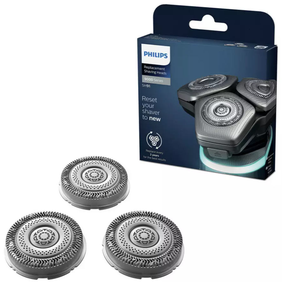 Genuine Philips SH91/50 Replacement Shaving Heads Blades for Series 8000 & 9000