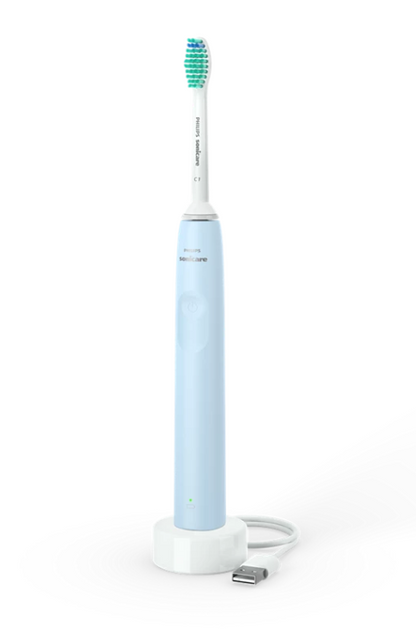 Philips Sonicare 2100 Electric Toothbrush USB Charging - Light Blue HX3651/12