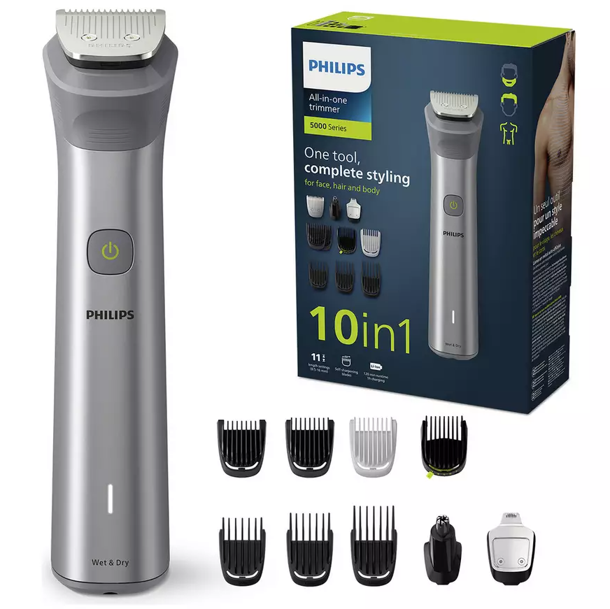 Philips Series 5000 Hair Trimmer All in 1 Hair, Body & Beard Trimmer - MG5920/15