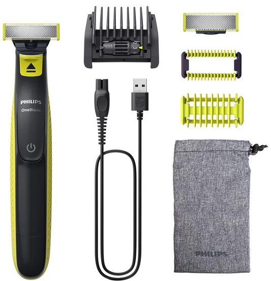 Philips OneBlade 5in1 Shaver Beard and Body Trimmer Wet / Dry Use - QP2824/20