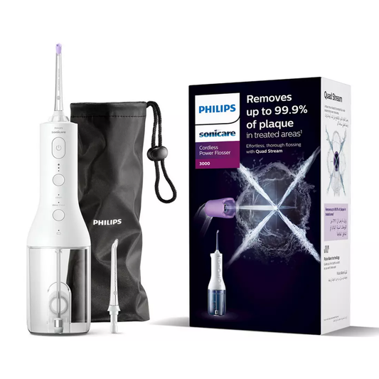 Philips Sonicare Cordless Power Flosser 3000 Oral Irrigator HX3826/31 - White