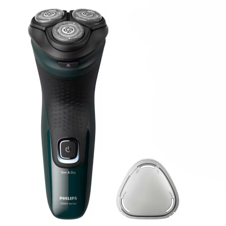 Philips 3000X Mens Shaver Wet or Dry Electric Rotary Shaver 4D Flex Heads -X3002